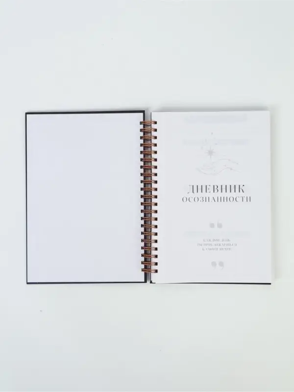 Дневник осознанности в тв. обл. А5, 86 л Дневник осознанности в тв. обл. А5, 86 л "Космос"