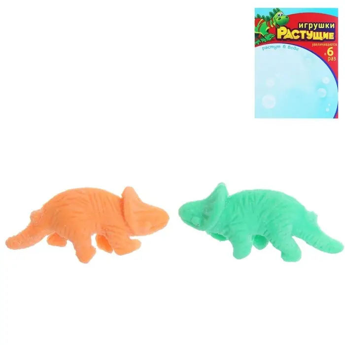 Растущие животные «Динозавры», набор 2 шт., МИКС