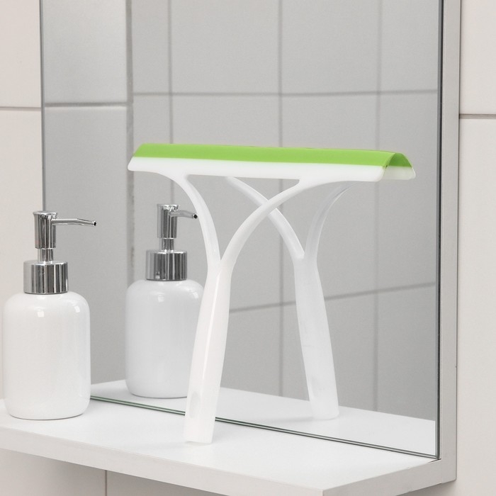 Водосгон силиконовый Доляна «Помощник», 25×21 см, цвет МИКС Водосгон силиконовый Доляна «Помощник», 25×21 см, цвет МИКС