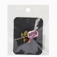 Брошь &laquo;Цветок&raquo; роза, жемчуг, цвет розовый в золоте