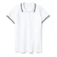 Рубашка поло женская Virma Stripes Lady, белая, размер S