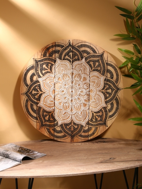 Панно декоративное  Панно декоративное "Санто" дерево 60 см