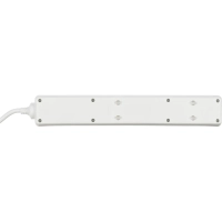 Сетевой фильтр BigTech CD6-1,8W15 (6р/1,8м/16А/3680 Вт 1,5мм белый)