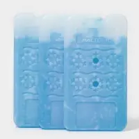 Набор аккумуляторов холода - гелевый хладоэлемент для термосумки &laquo;Мастер К.&raquo;, 3 шт. по 300 мл