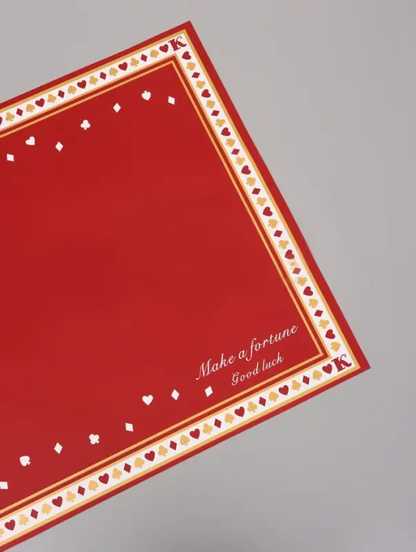 Пленка для цветов, &laquo;Удача&raquo;, винный, 57&times;57 см