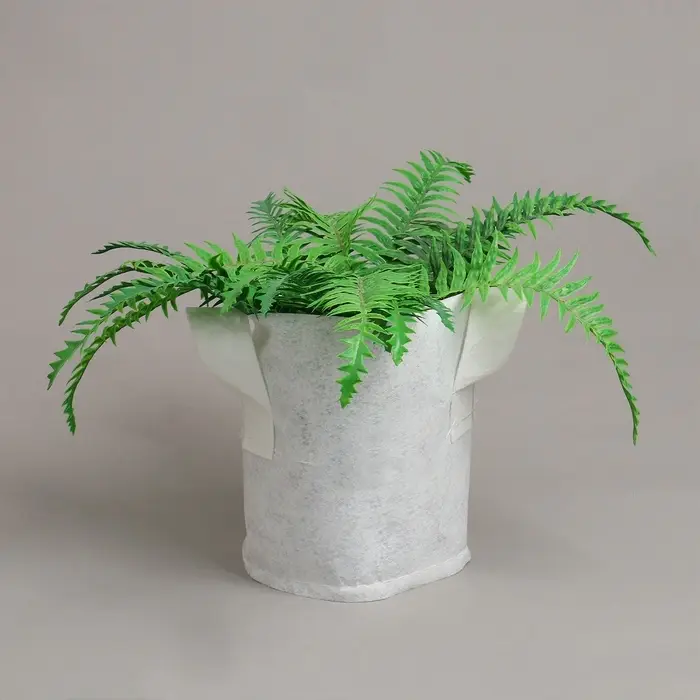 Контейнер с ручками, 18×21 см, 4 л, спанбонд, плотность 130 г/м², Greengo