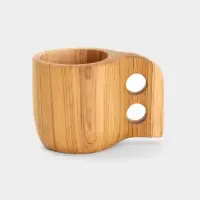 Кружка, 8&times;8&times;12 см, тиковое дерево