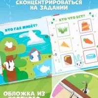 Книга с липучками и маркером &laquo;Липучки-малышки&raquo;, Малышарики