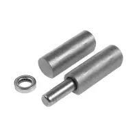 Петля гаражная ТУНДРА, с подшипником, 30&times;180 мм, набор 6 шт.