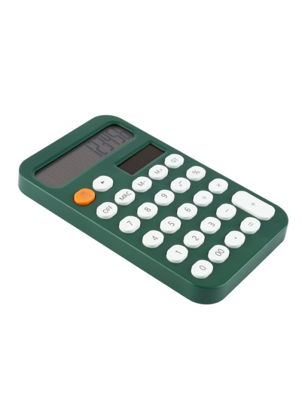 Калькулятор настольный 12-разрядный КК-968, зеленый