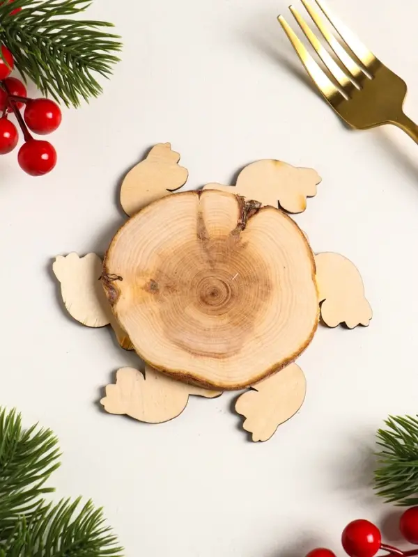 Подставка под горячее Лошадка, 11см, можжевельник Подставка под горячее Лошадка, 11см, можжевельник