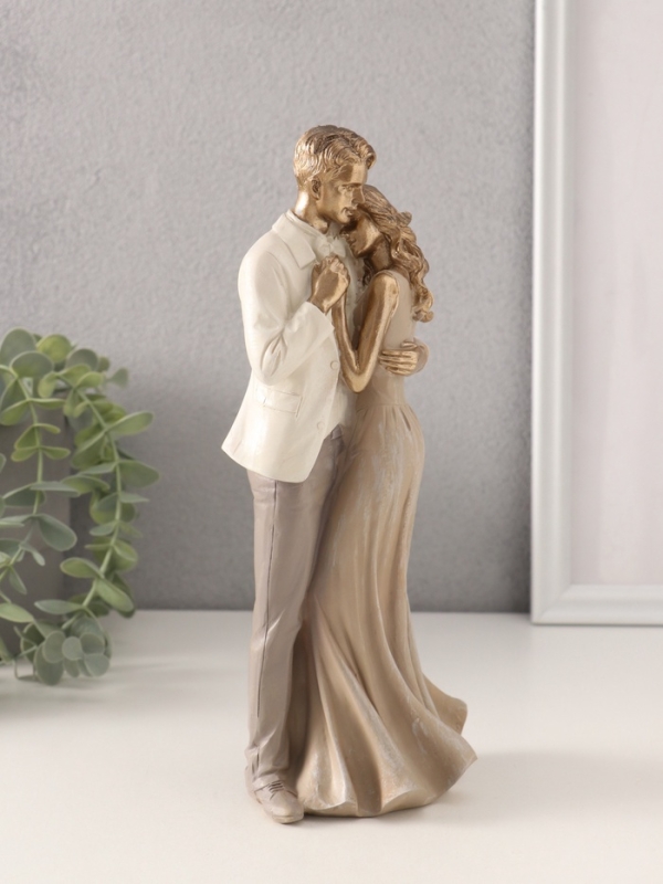 Сувенир полистоун  Сувенир полистоун "Красивая пара" 11,5х7,5х24 см