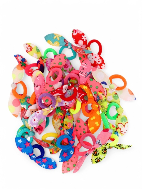 Резинка для волос, бабочка, набор, Холодное сердце Резинка для волос, бабочка, набор, Холодное сердце