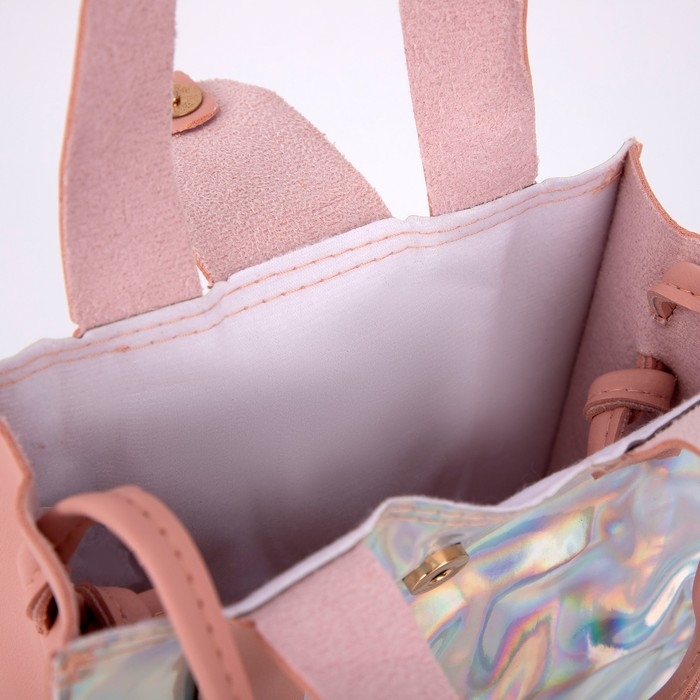 Сумка детская I am star на магните, цвет розовый