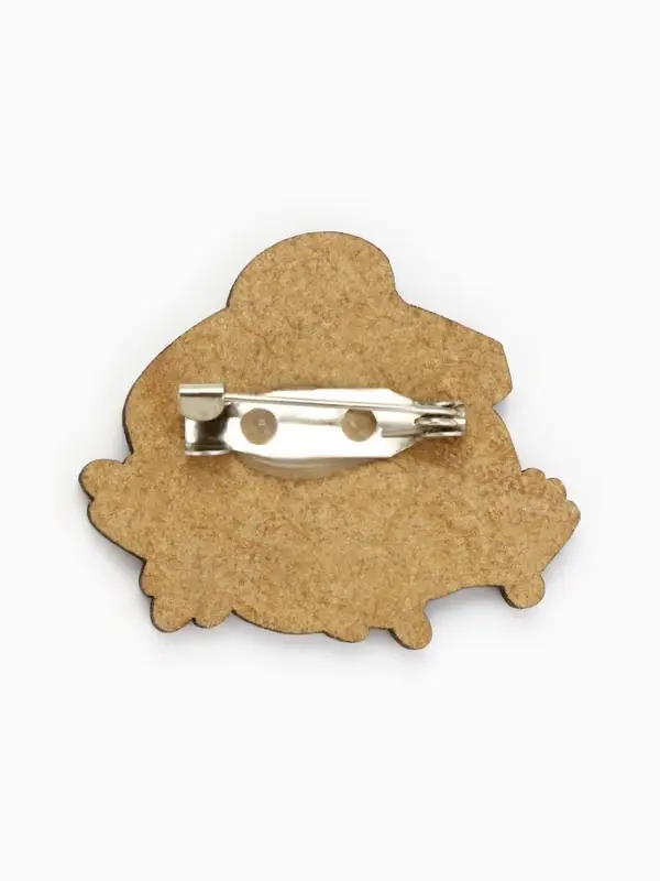 Значок деревянный &laquo;Голубь&raquo;, 3.2&times;3 см