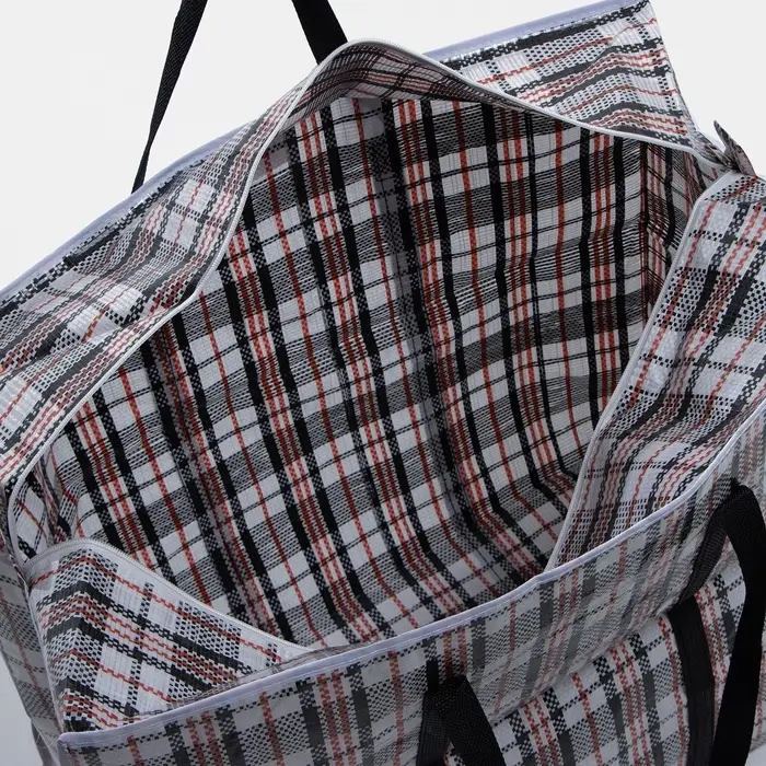 Сумка хозяйственная TUZ на молнии, 105 л, 64&times;32&times;51 см, чёрная