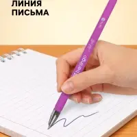 Ручка шариковая Berlingo. Starlight, синий стержень, игольчатый узел 0.7 мм, МИКС