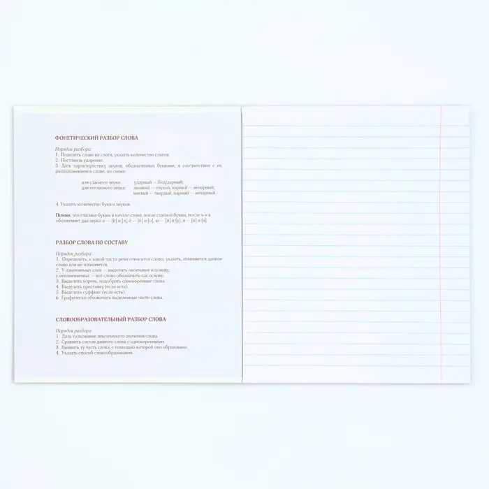 Тетрадь в линейку, предметная, 48 л.,на скрепке, А5 &laquo;Аниме Комикс. Русский язык&raquo;