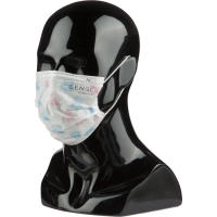 Маска медицинская 3-х сл., Sense, детская, МИШКИ, картон 50шт/уп