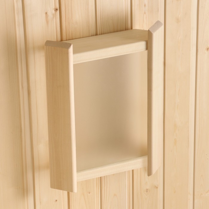 Абажур деревянный, белое стекло Абажур деревянный, белое стекло