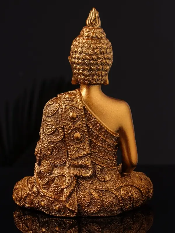 Фигурка гипс &laquo;Будда большой&raquo;, 17&times;13 см, бронза