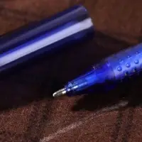 Ручка для джинсовой ткани термоисчезающая, белая