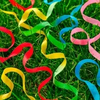 Серпантин бумажный 5 шт.