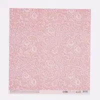 Бумага для скрапбукинга &laquo;Кружева&raquo;, 180 г/м, 30.5&times;32 см