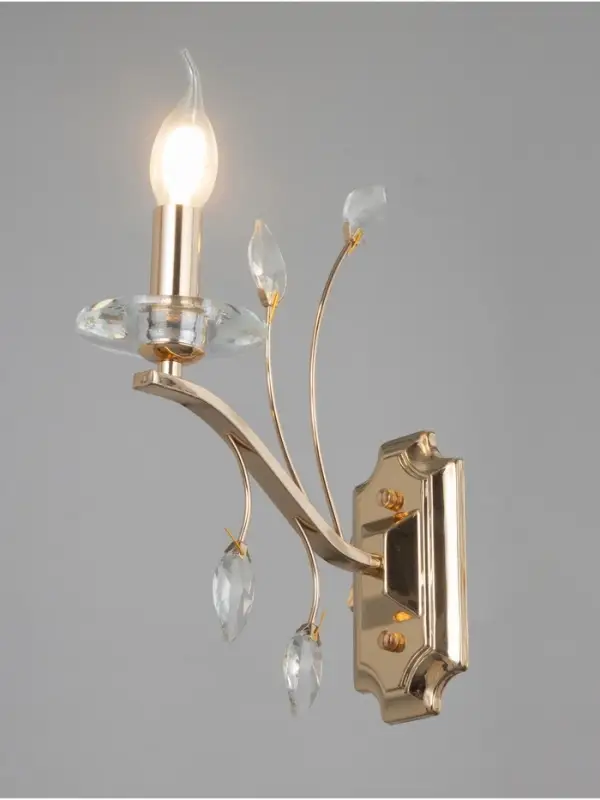 Бра &laquo;Валенсия&raquo; 1хЕ14 40 Вт золото