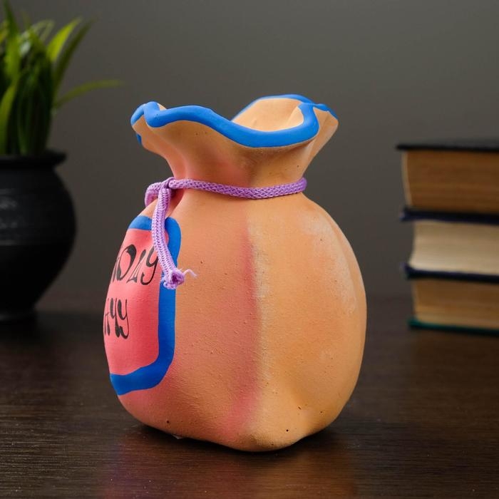 Копилка Копилка "Мешок", 8х11х12см, МИКС