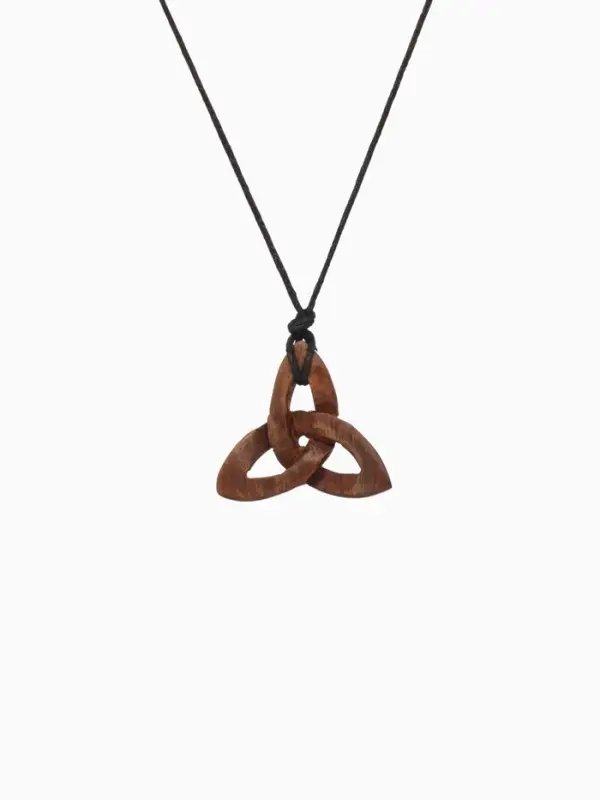 Кулон &laquo;Трилистник&raquo;, дерево соно