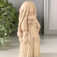 Статуэтка "Берегиня  манилка на любовь" 13х5 см, цвет бежевый с эф. состаривания