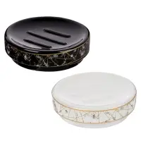 VETTA Мыльница "Ла Рош 2", керамика, 2 дизайна (без мет.)