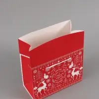 Пакеты подарочные новогодние &laquo;С Новым годом&raquo;, 3 шт., 23&times;18&times;11 см