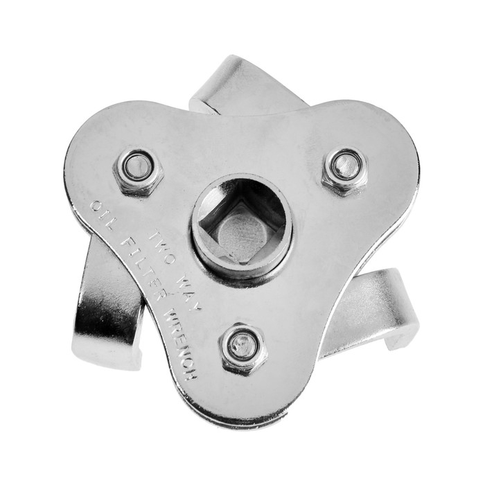 Съемник масляного фильтра ТУНДРА, плоские зажимы, тип  Съемник масляного фильтра ТУНДРА, плоские зажимы, тип "краб", под квадрат 1/2", 54 - 116 мм   928187