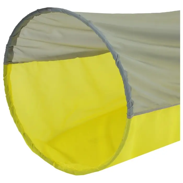 Тоннель для эстафет, длина 3.5 м, d=75 см, 2 кольца, жёлтый, серый