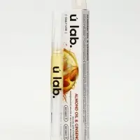 Масло для кутикулы в карандаше с миндальным маслом и экстрактом женьшеня, URAL LAB