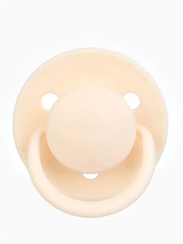 Набор классических пустышек, 2 шт., латекс, айвори/зелёный, в контейнере, от 6 мес., M&B Набор классических пустышек, 2 шт., латекс, айвори/зелёный, в контейнере, от 6 мес., M&B