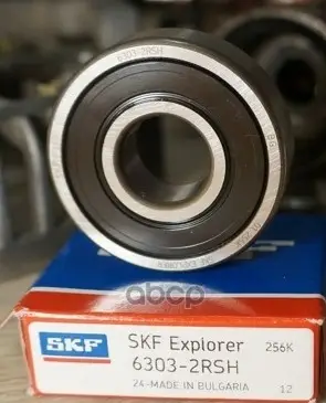 Подшипник 17/47/14, шариковый генератора Skf арт. 6303-2RSH