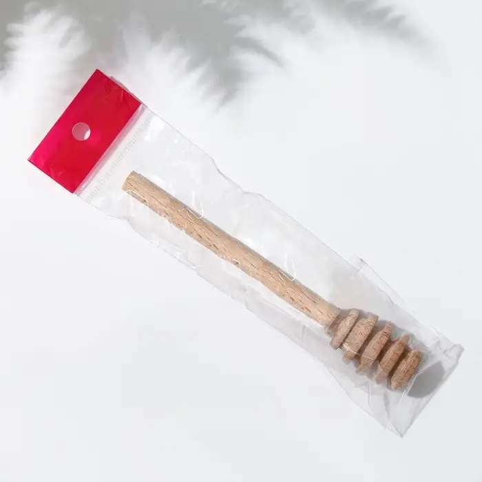 Ложка деревянная для меда Ложка деревянная для меда "Веретено" бук