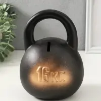 Копилка для денег &laquo;Гиря&raquo;, гипс, 21 см