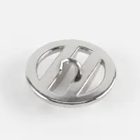 Пуговица на ножке, d=28 мм, цвет никель