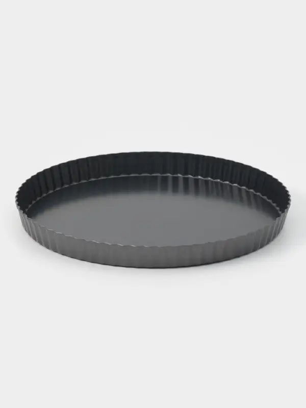 Форма для выпечки Доляна &laquo;Жаклин&raquo;, d=28 см, разъёмная, антипригарное покрытие, чёрная