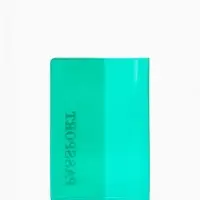 Обложка на паспорт, цвет светло-зелёный