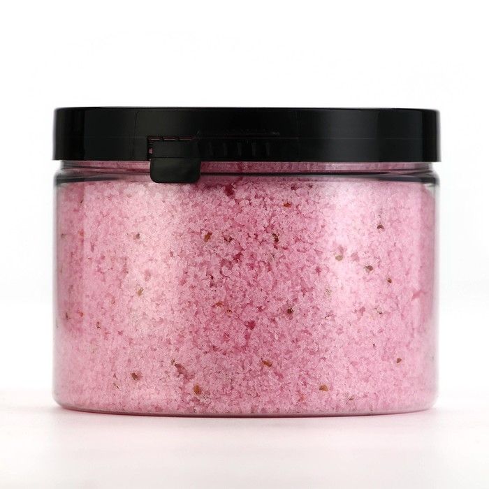 Скраб для тела соляной, 300 г, аромат малины, BEAUTY FOOD