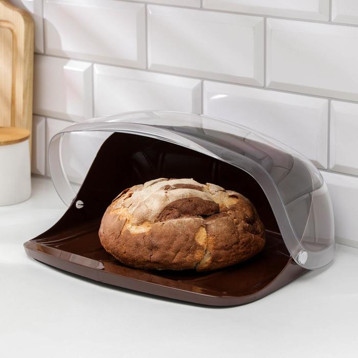 Хлебница, цвет коричневый Хлебница, цвет коричневый