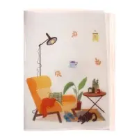 Папка формат А4 с 30 прозрачными файлами &laquo;Домашний уют&raquo; пластик, 400 мкм, МИКС