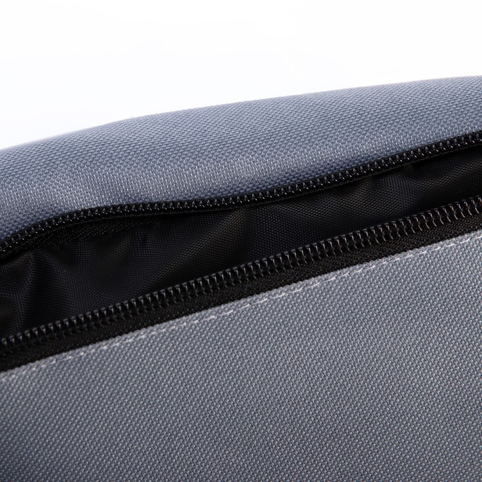 Сумка на пояс «Putin team», 32 x 8 x 15 cм, база, отд на молнии, серая