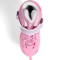 Коньки детские раздвижные BlackAqua, р. 26-29, для фитнеса, розовые Коньки детские раздвижные BlackAqua, р. 26-29, для фитнеса, розовые