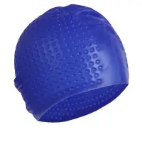 Шапочка для плавания взрослая ONLYTOP Swim, для длинных волос, силиконовая, обхват 54-60 см, МИКС